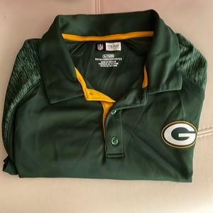 Greens Bay Packers NFL Apparel Golf Polo Size XL